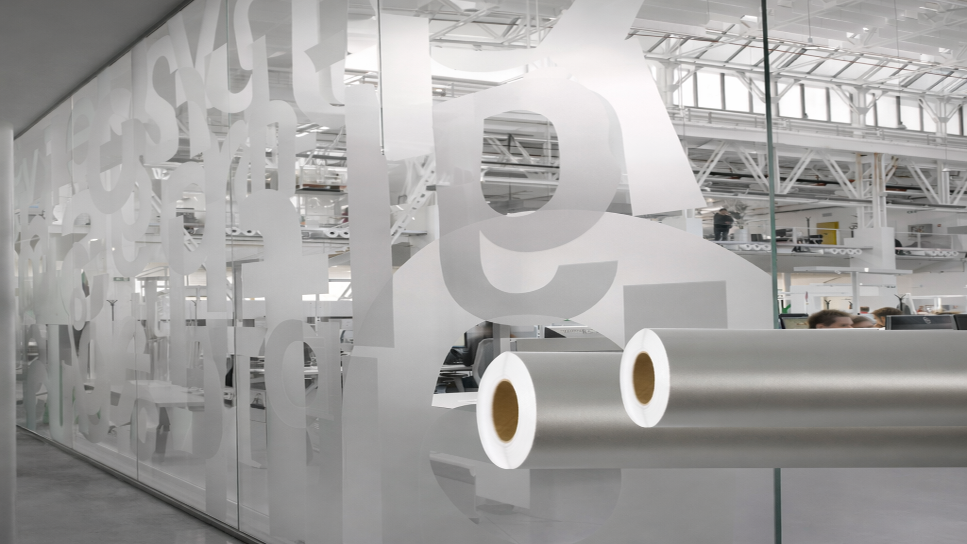 Vinilo esmerilado para vidrios Helioday