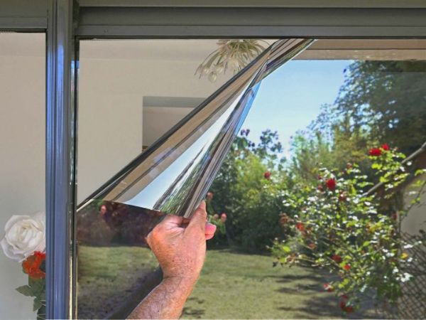 vinilo para ventanas efecto espejo